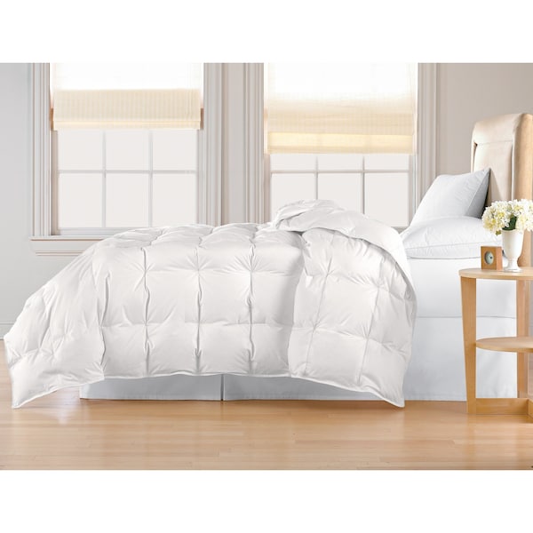 Blue Ridge Year-Round Warmth White Down Comforter, White, Twin 006301